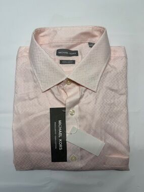 Michael Kors Pale Pink Men’s Dress Shirt
